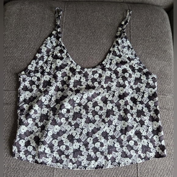 Talula Crop Polyester Tank In Size S. - Picture 1 of 5